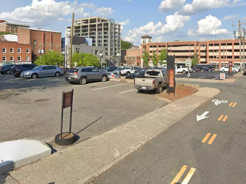 Parking at 101 South Street East Lot