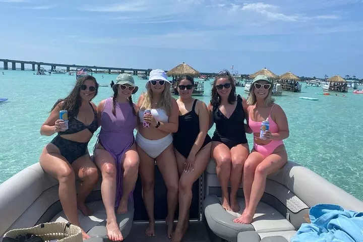 Private Crab Island Party by Boat