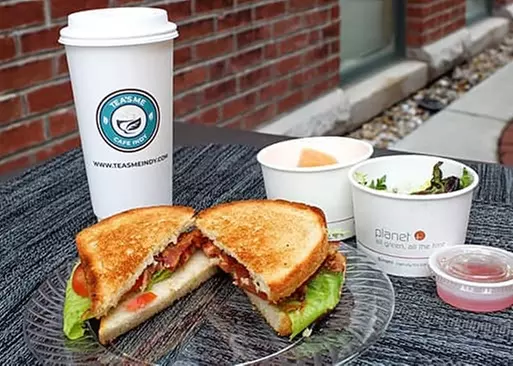5% Cash Back at Tea's Me Cafe Indy