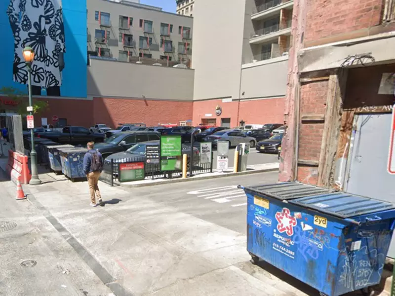 Parking at 1111 Sansom St. Lot