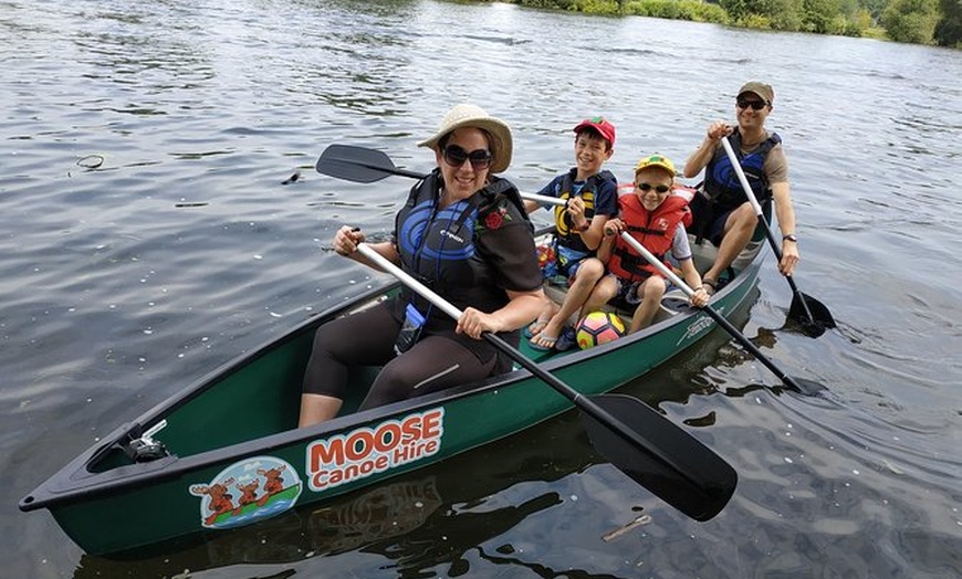 Image 1: Canadian Canoe Hire on the River Thames Near Marlow