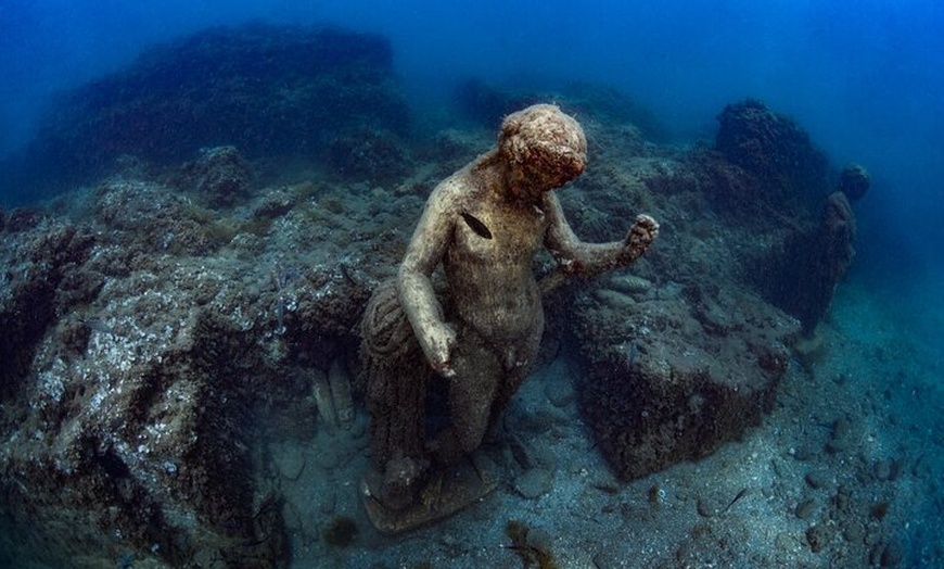 Image 3: Prova Scuba Dive sulle rovine romane sottomarine a Baia da Napoli