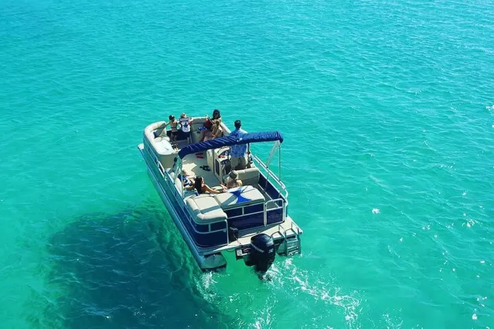 Full Day Pontoon Boat Rental from Okaloosa Island