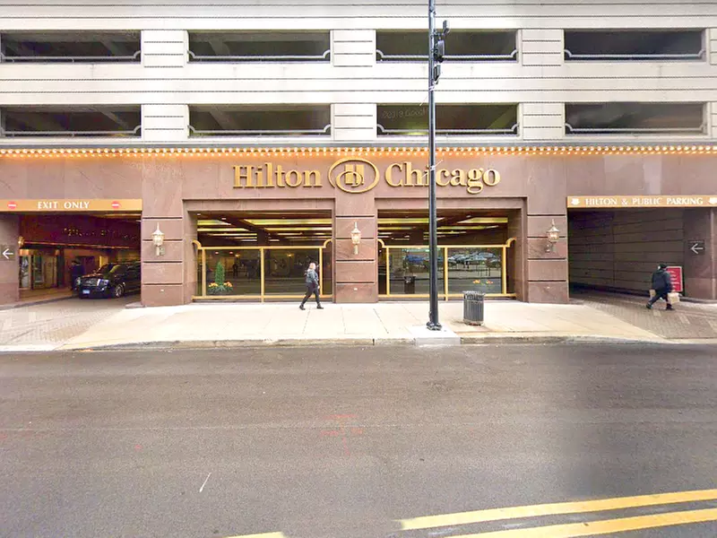 Parking at Hilton Chicago Self Park Garage - Second Medium