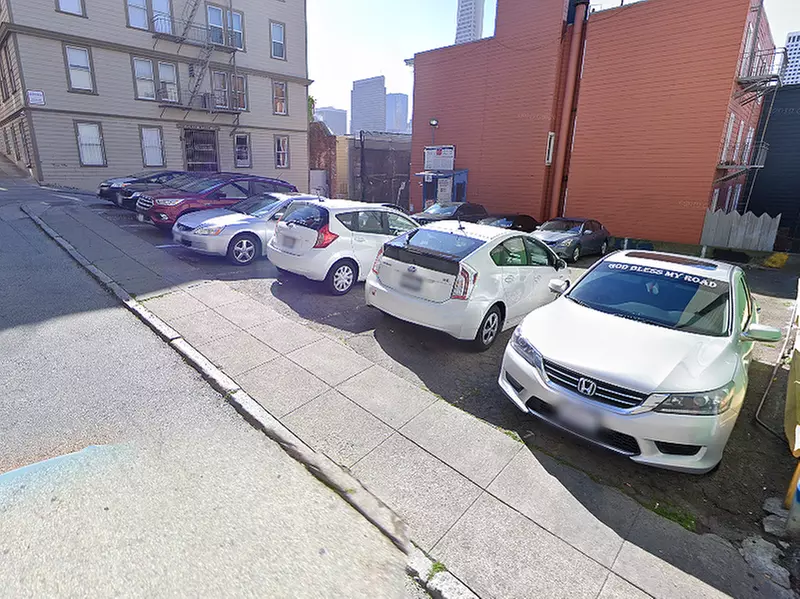 Parking at 65 Fresno St. Lot