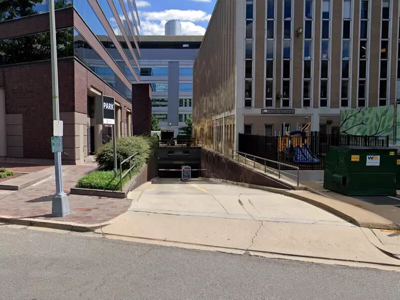 Parking at 400 Virginia Ave. SW. Garage