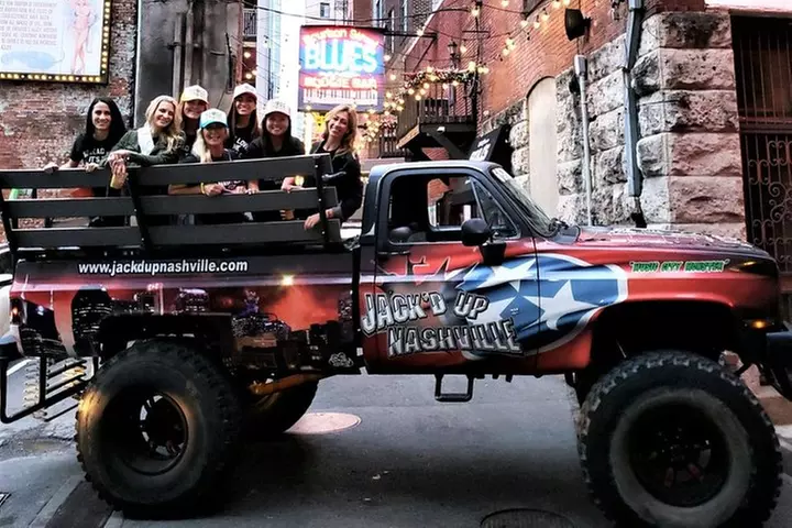90-Minute Monster Truck Joyride City Tour of Nashville