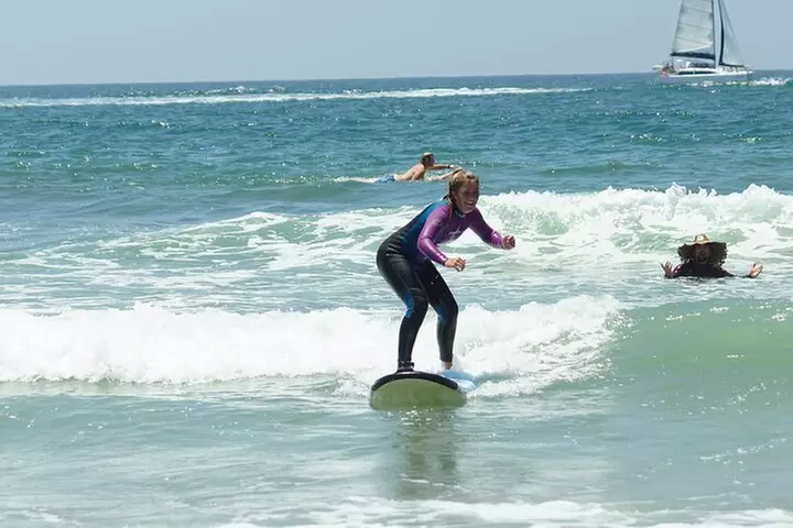 2h of Private Surf Lesson for Beginners in Santa Monica