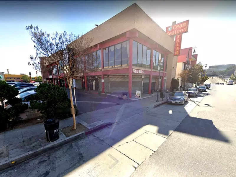 Parking at Ocean Seafood Lot