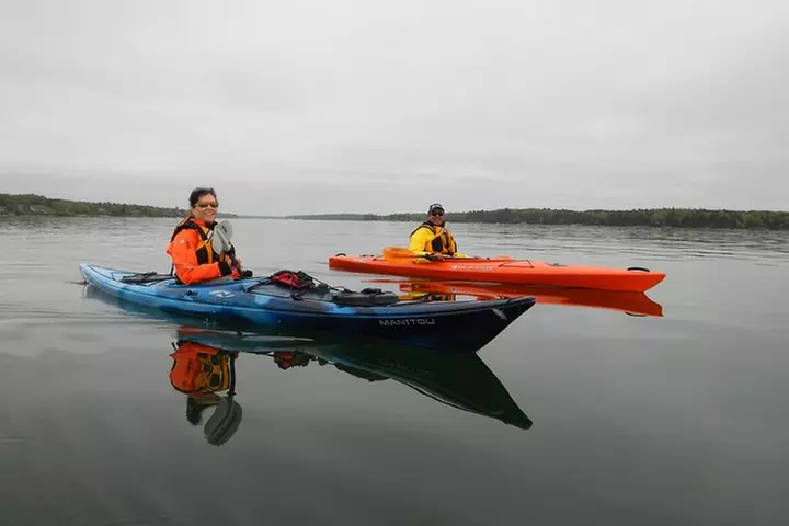Oyster Farm & Complimentary Tasting Sea Kayak Tour in Casco Bay