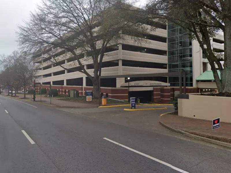 Parking at Waddell Parking Deck Garage