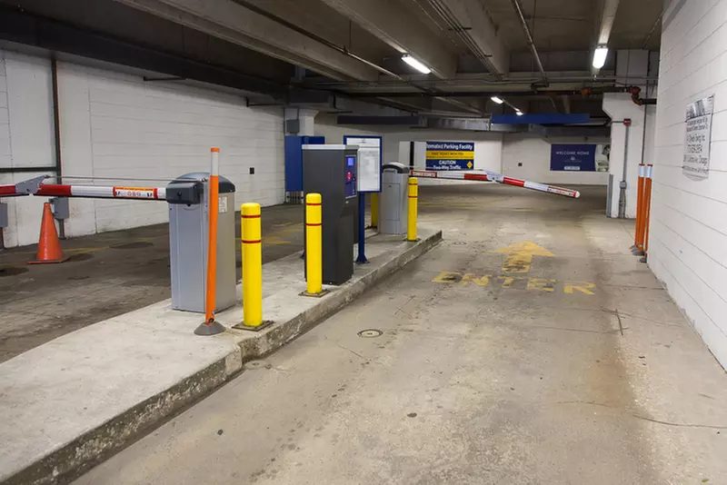Parking at 180 N. Jefferson St. Garage