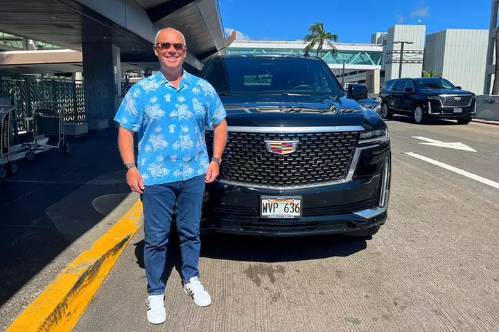 One-Way VIP Transfer: Honolulu Airport, Waikiki, Cruise Port