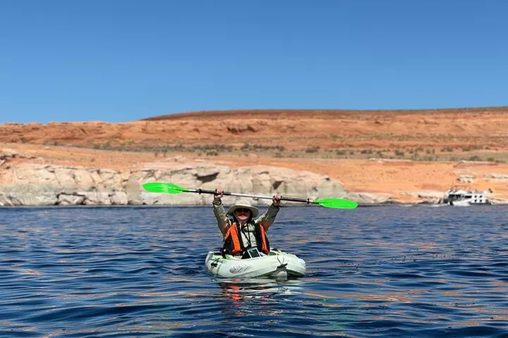 Lake Powell Guided Kayak and Water Antelope Canyon Tour