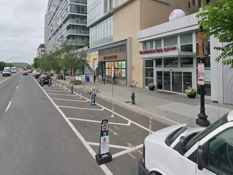 Parking at Residence Inn Navy Yard - Valet Kiosk