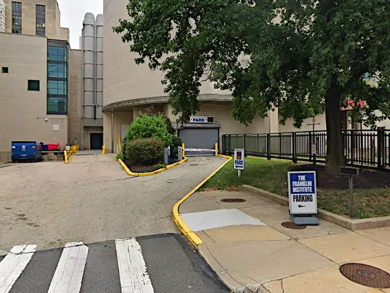 Parking at Franklin Institute Garage