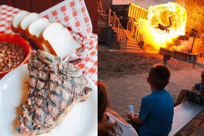 Pinnacle Peak Cowboy Steak Dinner and Pistoleros Wild West Comedy Gunfight Show - Primary Image