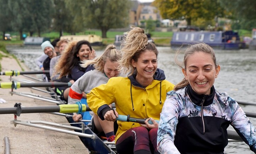 Image 9: Rowing experience in Cambridge! No experience required