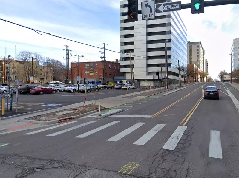 Parking at 1910 Lincoln St. Lot
