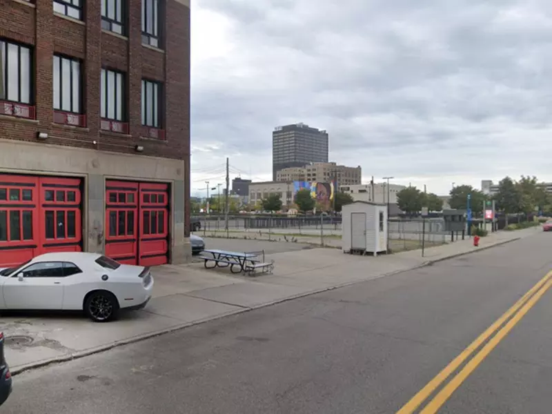 Parking at 119 W. Montcalm St. Lot - Second Medium