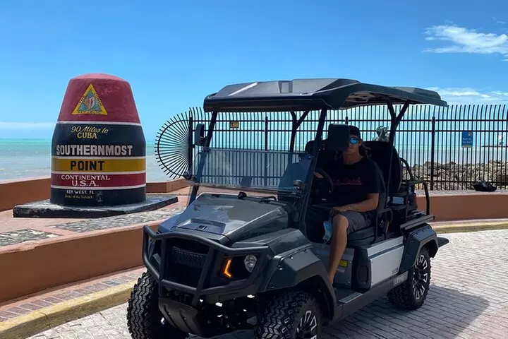 6 Passenger Golf Cart Rental in Key West