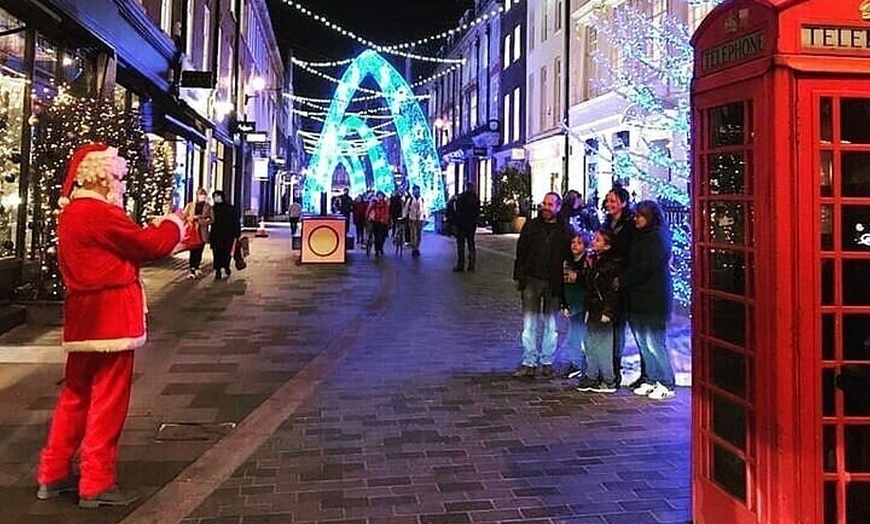 Image 2: Private Christmas Lights Black Taxi Tour With Guide