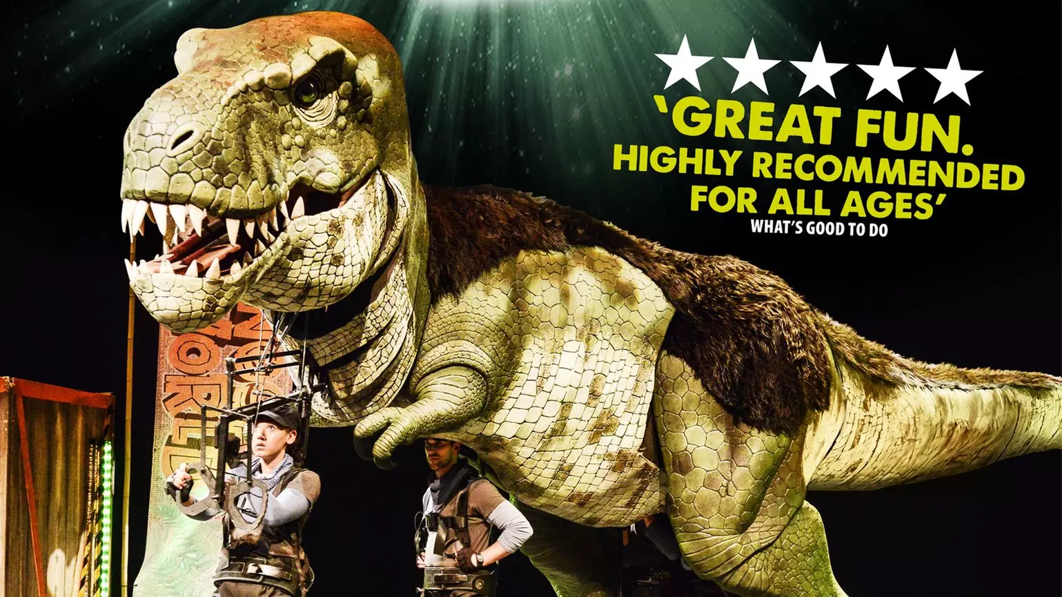 "Dinosaur World Live!" - Primary Image