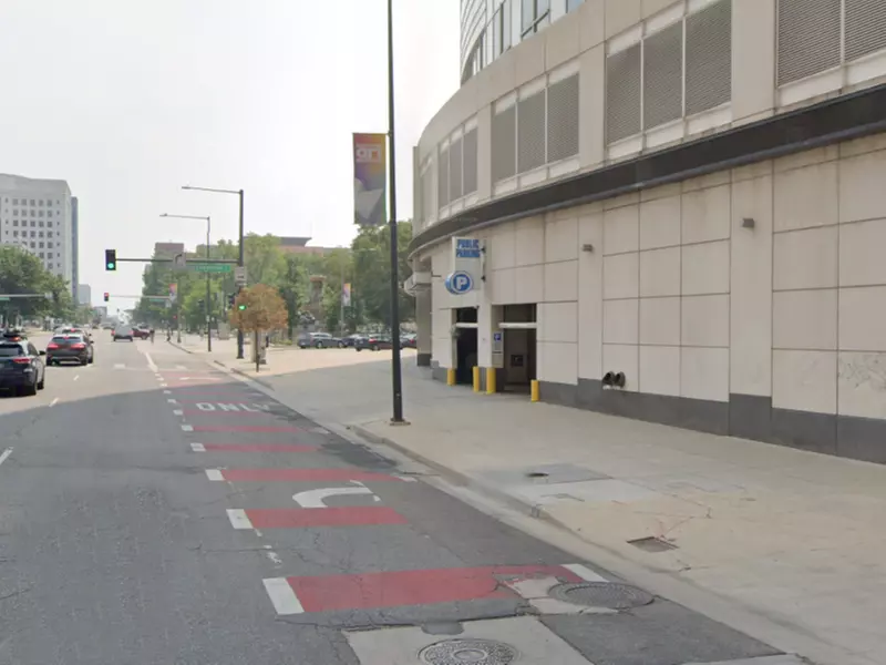 Parking at Denver Post Garage - Broadway Entrance - Primary Image