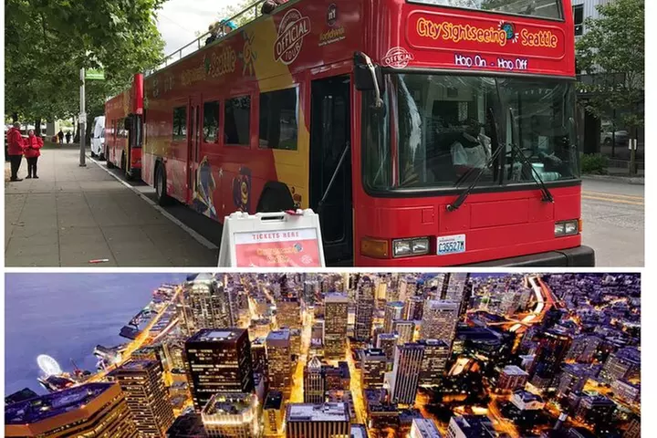 City Sightseeing Seattle HOHO Bus Tour + Bookable Extras