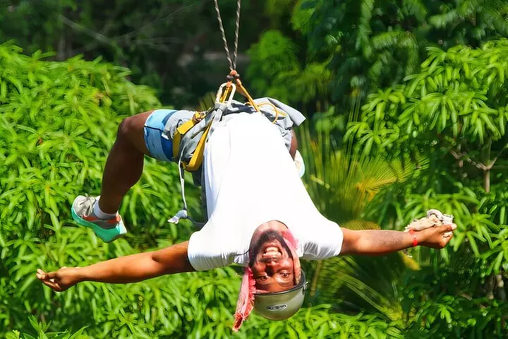 Discover Cancun's Wild Side: ATV, Zip Lines, Cenote, Lunch & More - Primary Image