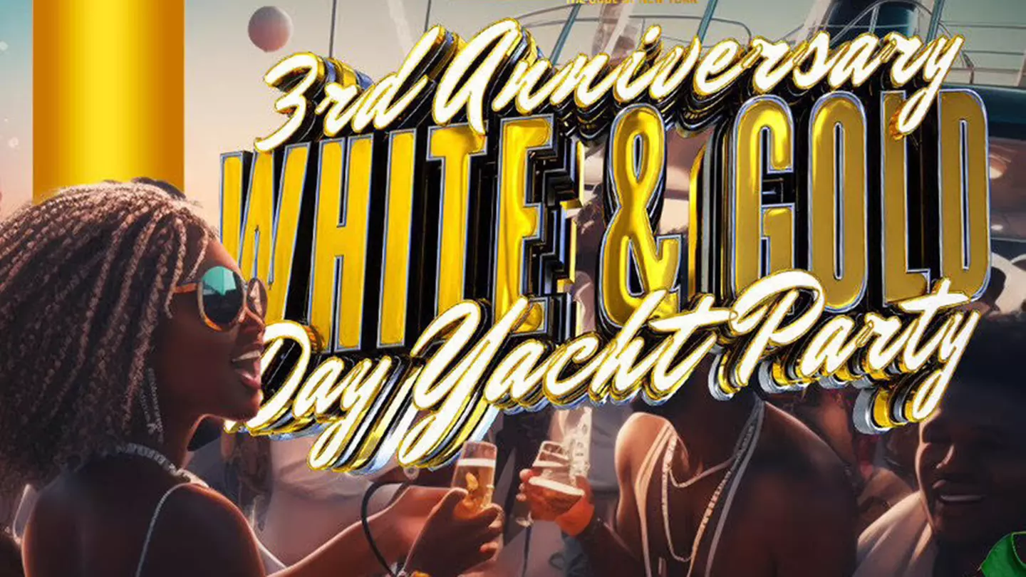 108 Soul 3rd Anniversary White & Gold Day Yacht Cruise - Saturday, Jun 17, 2023 / 1:30pm - Primary Image