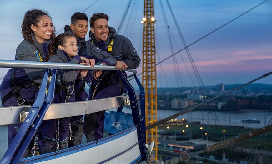 Image 4: Up at The O2 Twilight Climb