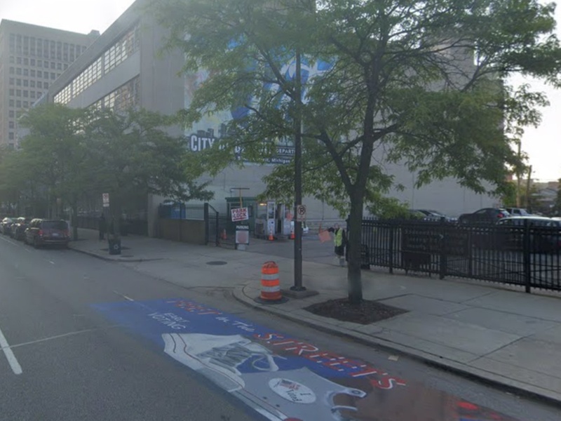 Parking at 2974 W. Grand Blvd. Lot