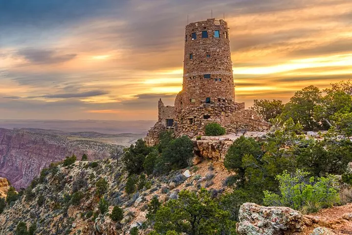 Grand Canyon South & East Rim Self-Driving, Walking & Shuttling Tour