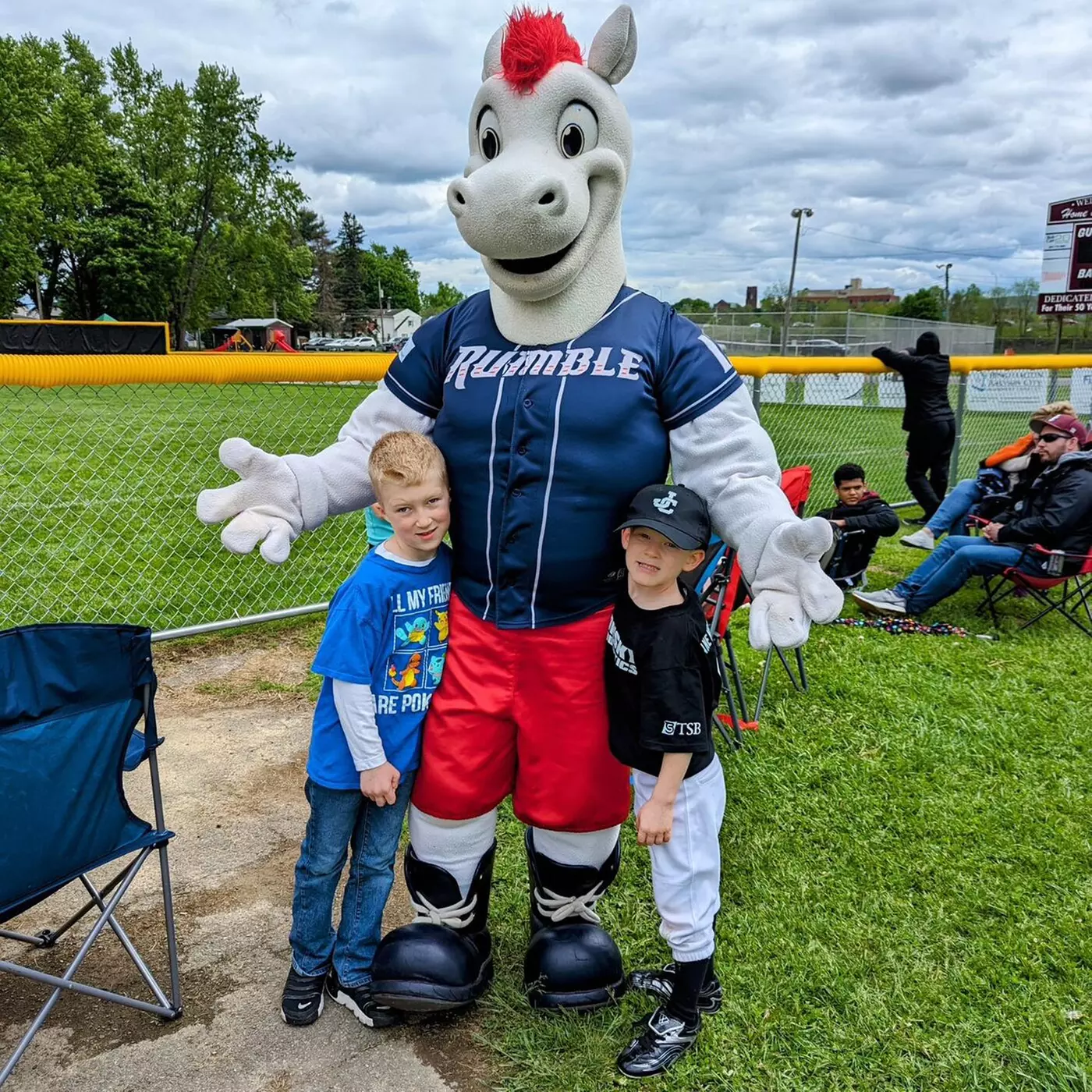 $28 For 4 Upper Home Plate Grandstand Rumble Ponies Tickets (Reg. $56) - Second Medium