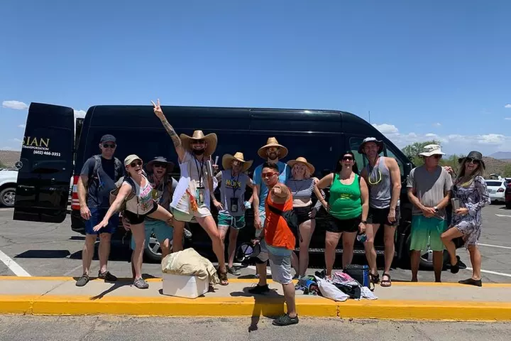 Private Arizona Salt River Tubing Shuttle - Primary Image