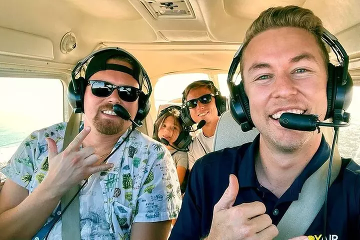 Private Coastal Air Tour from Orange County