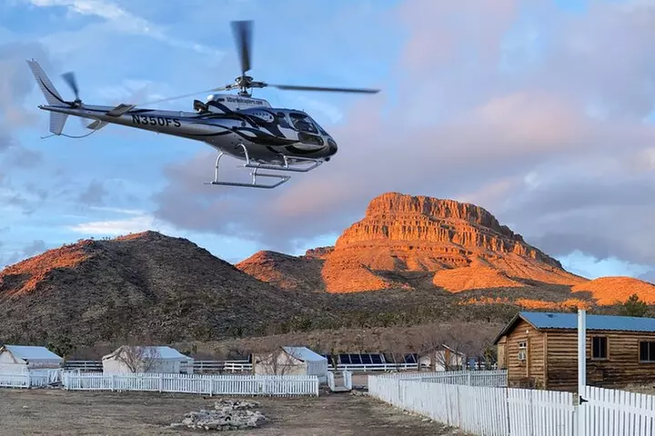 Grand Canyon Helicopter and Western Ranch Adventure Landing Tour