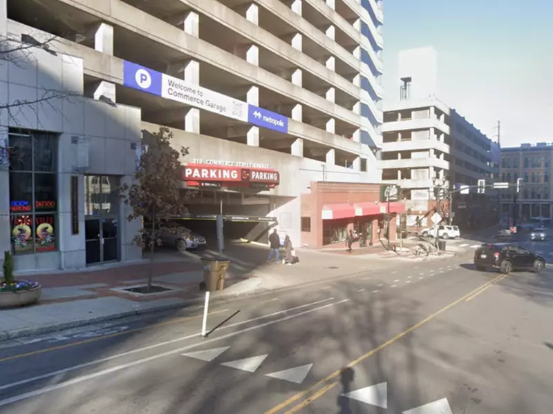 Parking at 310 Commerce St. Garage