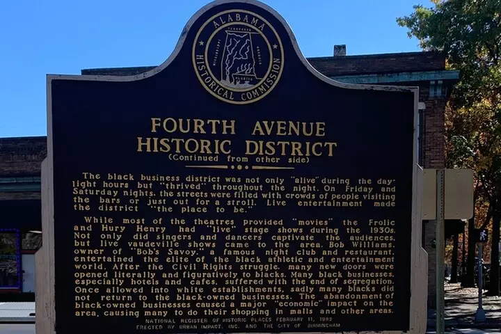 Birmingham Civil Rights Walk of Freedom Smartphone Audio App Tour