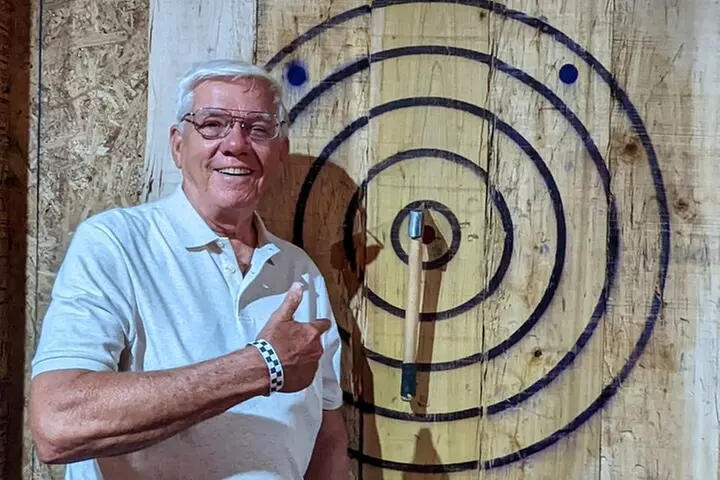 90 Minute Axe Throwing Guided Experience St Pete Hatchet Hangout