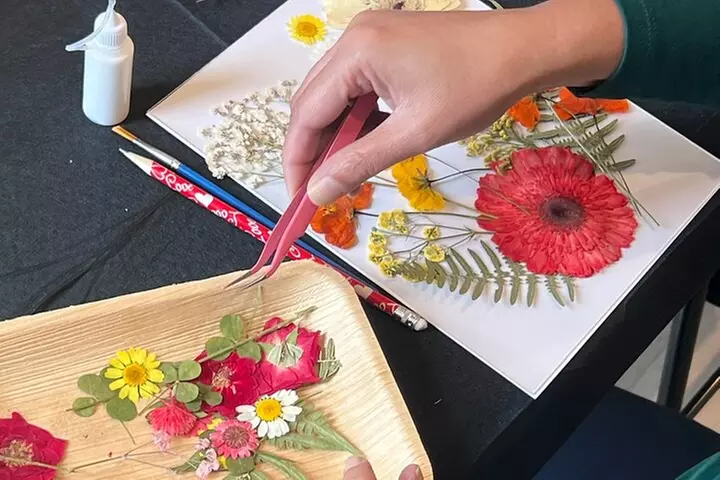 Pressed Flower Art Workshop