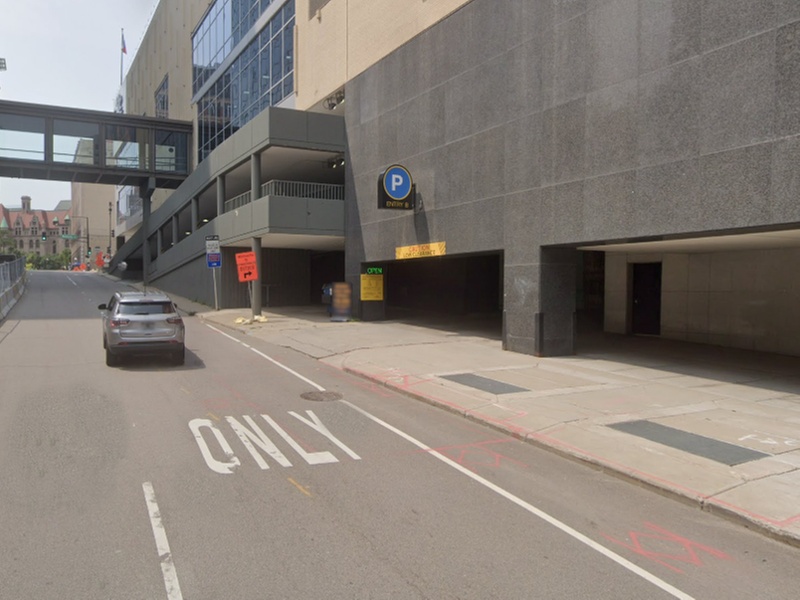 Parking at Treasure Island Garage - Ramp B