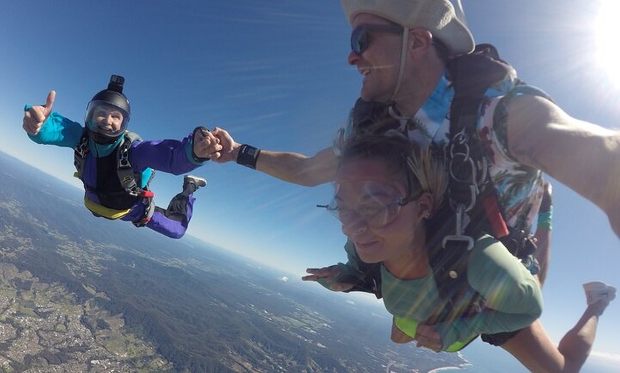 Image 5: Coffs Harbour Ground Rush or Max Freefall Tandem Skydive on the Beach