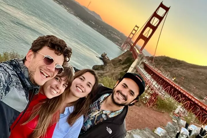 Guided E-Bike tour across SF to the Golden Gate Bridge and back