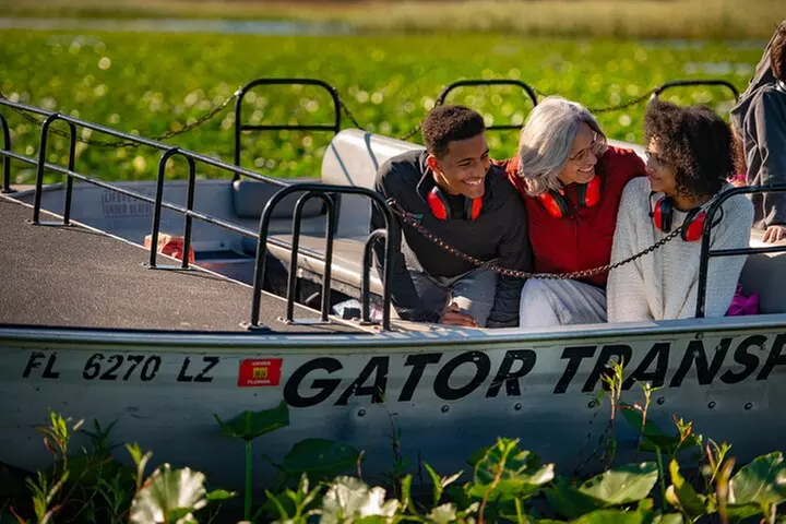 30-Minute Airboat Ride, Lunch, Gem Mining and Park Admission