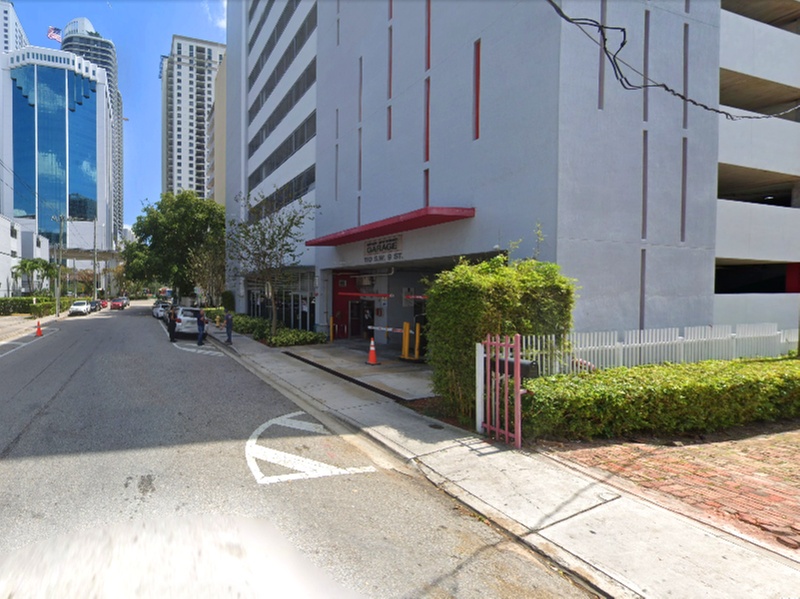 Parking at Brickell View Terrace Garage
