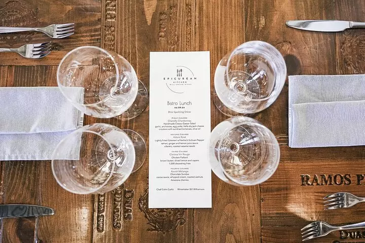 Icon Wine & Food Pairing at Williamson Wines in Healdsburg