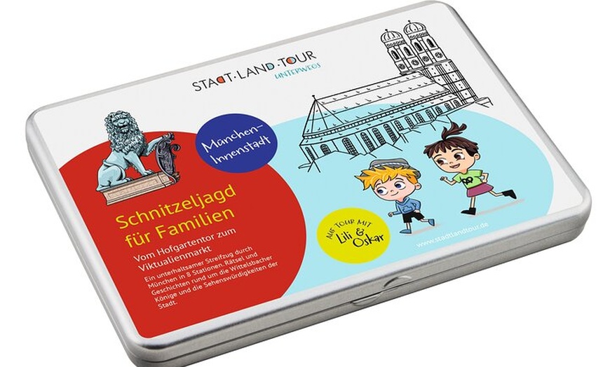 Image 6: Selbstgeführte Sightseeing Schnitzeljagd für Familien in München