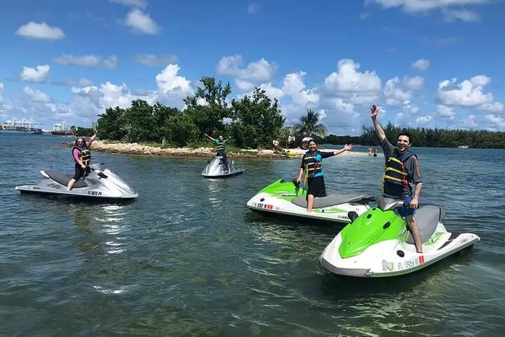 Miami Biscayne Bay Jet Ski Tour